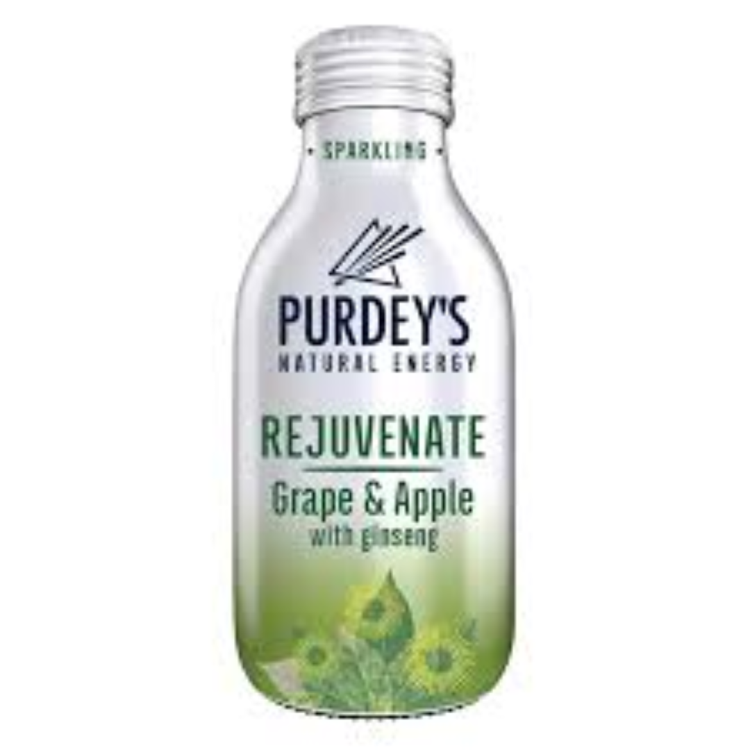 PURDEYS REJUVENATE GRAPE N APPLE SPARKLING 330ML